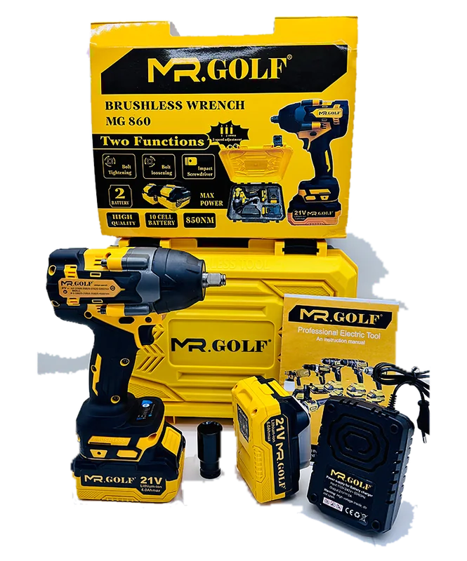 Brushless Wrench Set MG860 — Mr Golf wrenches