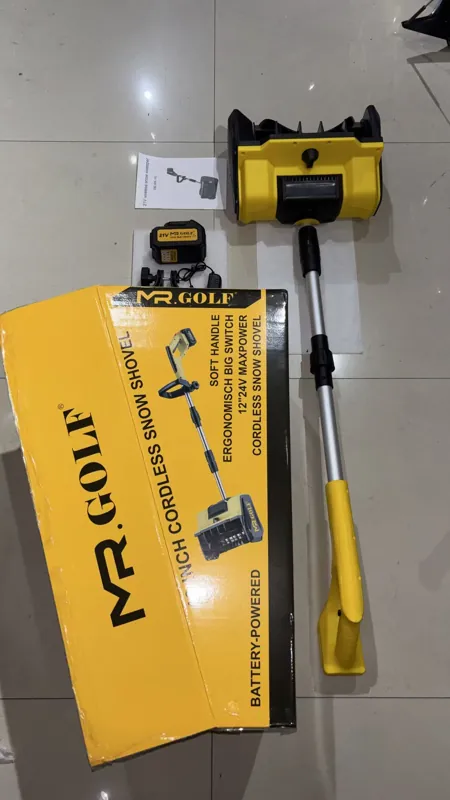 Cordless Snow Shovel MG012 — Mr Golf snow shovels