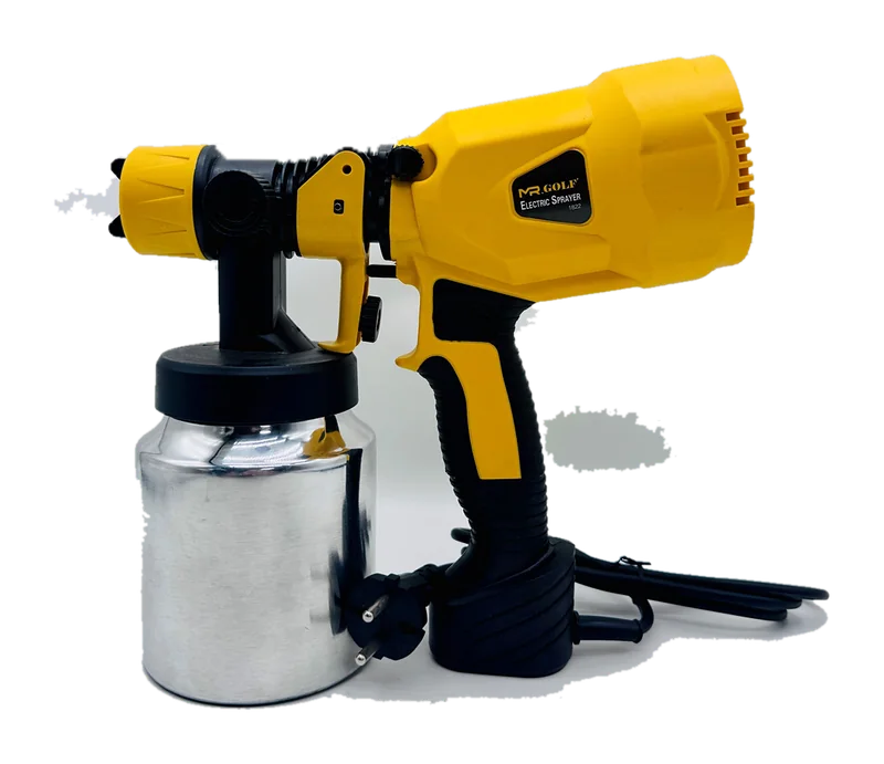 Electric Spray Paint Gun Aluminum Pot MG1822 — Mr Golf spray guns
