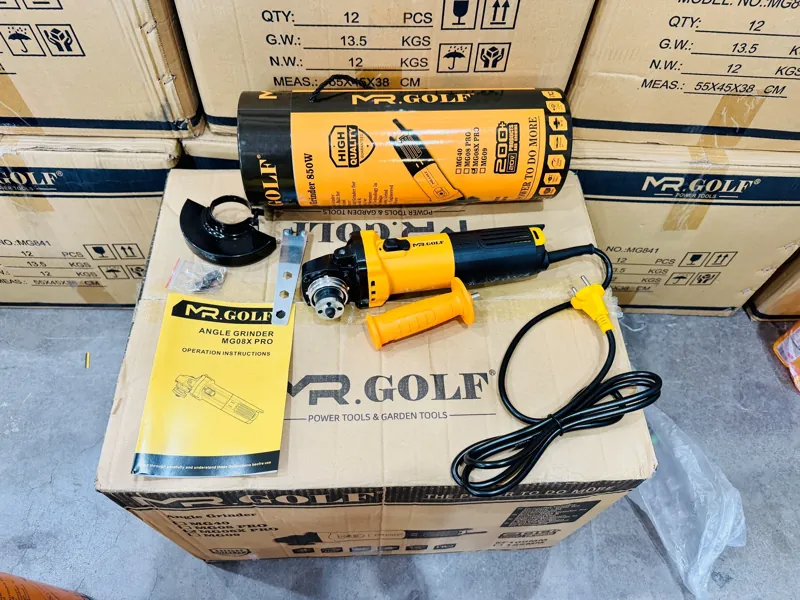 Mr Golf Electric Angle Grinder MG08X PRO — Mr Golf angle grinders
